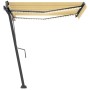 Toldo automático LED sensor de viento amarillo blanco 300x250cm de , Toldos - Ref: Foro24-3069713, Precio: 580,30 €, Descuent...