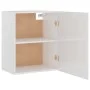 Armario colgante cocina madera ingeniería blanco brillo de vidaXL, Armarios de cocina - Ref: Foro24-801265, Precio: 73,24 €, ...