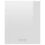 Armario colgante cocina madera ingeniería blanco brillo de vidaXL, Armarios de cocina - Ref: Foro24-801265, Precio: 73,24 €, ...