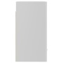 Armario colgante cocina madera ingeniería blanco brillo de vidaXL, Armarios de cocina - Ref: Foro24-801265, Precio: 74,77 €, ...
