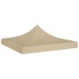 Techo de carpa para celebraciones beige 270 g/m² de , Cubiertas para carpas y cenadores - Ref: Foro24-315318, Precio: 40,85 €...