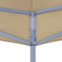Techo de carpa para celebraciones beige 270 g/m² de , Cubiertas para carpas y cenadores - Ref: Foro24-315318, Precio: 40,85 €...