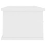 Estante cajones para pared contrachapada blanco 88x26x18,5 cm de , Estantes y estanterías - Ref: Foro24-800594, Precio: 56,98...