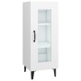 Aparador de madera contrachapada blanco 34,5x34x90 cm de , Aparadores - Ref: Foro24-812402, Precio: 57,05 €, Descuento: %