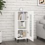 Aparador de madera contrachapada blanco 34,5x34x90 cm de , Aparadores - Ref: Foro24-812402, Precio: 57,05 €, Descuento: %
