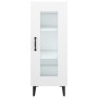 Aparador de madera contrachapada blanco 34,5x34x90 cm de , Aparadores - Ref: Foro24-812402, Precio: 57,05 €, Descuento: %