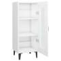 Aparador de madera contrachapada blanco 34,5x34x90 cm de , Aparadores - Ref: Foro24-812402, Precio: 57,05 €, Descuento: %