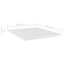 Estante estantería 8uds contrachapada blanco brillo 40x50x1,5cm de , Estanterías - Ref: Foro24-805197, Precio: 45,68 €, Descu...