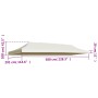 Techo de carpa para celebraciones 3x6 m crema de , Cubiertas para carpas y cenadores - Ref: Foro24-44986, Precio: 60,92 €, De...