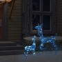 Familia de renos de Navidad acrílico 160 LEDs azules de , Luces de Navidad - Ref: Foro24-329791, Precio: 115,97 €, Descuento: %