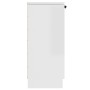 Aparadores 2 uds madera contrachapada blanco brillo 30x30x70 cm de , Aparadores - Ref: Foro24-811146, Precio: 66,79 €, Descue...
