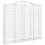 Cestas de gaviones 11 uds forma de arco hierro 200x30x180/200cm de , Maceteros y jardineras - Ref: Foro24-3145523, Precio: 1,...