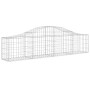 Cestas de gaviones 25 uds forma de arco hierro 200x30x40/60 cm de , Maceteros y jardineras - Ref: Foro24-3145383, Precio: 1,0...
