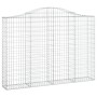 Cestas gaviones 15 uds forma de arco hierro 200x30x140/160 cm de , Maceteros y jardineras - Ref: Foro24-3145485, Precio: 1,00...