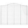 Cestas gaviones 15 uds forma de arco hierro 200x30x140/160 cm de , Maceteros y jardineras - Ref: Foro24-3145485, Precio: 1,00...