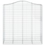 Cestas de gaviones 5 uds forma de arco hierro 200x50x200/220 cm de , Maceteros y jardineras - Ref: Foro24-3145748, Precio: 75...