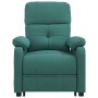 Sillón reclinable eléctrico tela verde oscuro de , Sillones - Ref: Foro24-3073808, Precio: 243,29 €, Descuento: %