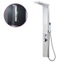 Sistema de panel de ducha acero inoxidable cuadrado de , Boquillas de chorro para bañeras y duchas - Ref: Foro24-142371, Prec...