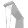Sistema de panel de ducha acero inoxidable cuadrado de , Boquillas de chorro para bañeras y duchas - Ref: Foro24-142371, Prec...