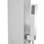 Sistema de panel de ducha acero inoxidable cuadrado de , Boquillas de chorro para bañeras y duchas - Ref: Foro24-142371, Prec...