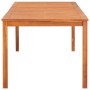 Mesa de jardín madera maciza de acacia 215x90x74 cm de , Mesas de jardín - Ref: Foro24-45963, Precio: 340,12 €, Descuento: %