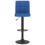 Taburetes de cocina 2 unidades tela azul de , Taburetes de cocina - Ref: Foro24-334286, Precio: 135,45 €, Descuento: %