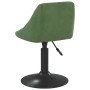 Sillas de comedor giratorias 2 unidades terciopelo verde oscuro de , Sillas de comedor - Ref: Foro24-335330, Precio: 99,78 €,...