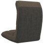 Tumbona de suelo plegable de tela gris taupe de , Sillas de suelo - Ref: Foro24-336593, Precio: 80,19 €, Descuento: %
