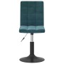 Sillas de comedor giratorias 2 uds terciopelo azul de , Sillas de comedor - Ref: Foro24-335745, Precio: 108,51 €, Descuento: %