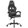 Silla gaming giratoria cuero sintético negro y gris de , Sillones para videojuegos - Ref: Foro24-349571, Precio: 105,25 €, De...