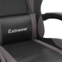 Silla gaming giratoria cuero sintético negro y gris de , Sillones para videojuegos - Ref: Foro24-349571, Precio: 105,25 €, De...