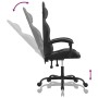 Silla gaming giratoria cuero sintético negro y gris de , Sillones para videojuegos - Ref: Foro24-349571, Precio: 105,25 €, De...