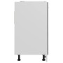 Armario debajo fregadero madera contrachapada gris 80x46x81,5cm de vidaXL, Armarios de cocina - Ref: Foro24-801200, Precio: 9...