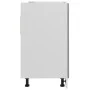 Armario debajo fregadero madera contrachapada gris 80x46x81,5cm de vidaXL, Armarios de cocina - Ref: Foro24-801200, Precio: 9...