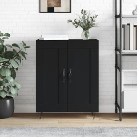 Aparador de madera de ingeniería negro 69,5x34x90 cm de , Aparadores - Ref: Foro24-830189, Precio: 82,89 €, Descuento: %