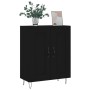 Aparador de madera de ingeniería negro 69,5x34x90 cm de , Aparadores - Ref: Foro24-830189, Precio: 82,89 €, Descuento: %