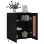 Aparador de madera de ingeniería negro 69,5x34x90 cm de , Aparadores - Ref: Foro24-830189, Precio: 82,89 €, Descuento: %