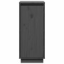 Aparador de madera maciza de pino gris 31,5x34x75 cm de , Aparadores - Ref: Foro24-813354, Precio: 47,09 €, Descuento: %