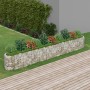 Arriate de gaviones de hierro galvanizado 400x50x50 cm de , Maceteros y jardineras - Ref: Foro24-152028, Precio: 150,09 €, De...