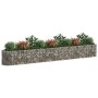 Arriate de gaviones de hierro galvanizado 400x50x50 cm de , Maceteros y jardineras - Ref: Foro24-152028, Precio: 150,09 €, De...