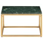 Mesa de centro piedra real textura de mármol verde 60x60x35 cm de , Mesas de centro - Ref: Foro24-286440, Precio: 110,97 €, D...