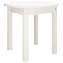 Mesa de centro de madera maciza de pino blanco Ø 45x40 cm de , Mesas de centro - Ref: Foro24-822333, Precio: 38,41 €, Descuen...