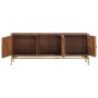 Mueble de TV de madera maciza de mango 120x30x46 cm de , Muebles TV - Ref: Foro24-287756, Precio: 210,13 €, Descuento: %