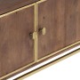 Mueble de TV de madera maciza de mango 120x30x46 cm de , Muebles TV - Ref: Foro24-287756, Precio: 210,13 €, Descuento: %