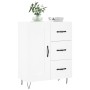 Aparador de madera de ingeniería blanco 69,5x34x90 cm de , Aparadores - Ref: Foro24-830252, Precio: 93,39 €, Descuento: %