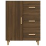 Aparador de madera de ingeniería marrón roble 69,5x34x90 cm de , Aparadores - Ref: Foro24-817353, Precio: 84,59 €, Descuento: %