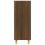 Aparador de madera de ingeniería marrón roble 69,5x34x90 cm de , Aparadores - Ref: Foro24-817353, Precio: 84,59 €, Descuento: %