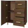 Aparador de madera de ingeniería marrón roble 69,5x34x90 cm de , Aparadores - Ref: Foro24-817353, Precio: 84,59 €, Descuento: %