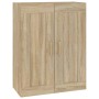 Armario de pared madera ingeniería roble Sonoma 69,5x32,5x90 cm de , Estantes y estanterías - Ref: Foro24-812297, Precio: 82,...