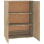 Armario de pared madera ingeniería roble Sonoma 69,5x32,5x90 cm de , Estantes y estanterías - Ref: Foro24-812297, Precio: 82,...